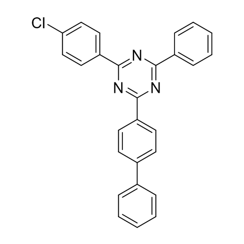 2-(বাইফেনাইল-4-ইএল)-4-(4-ক্লোরোফেনাইল)-6-ফিনাইল-1,3,5-ট্রায়াজিন