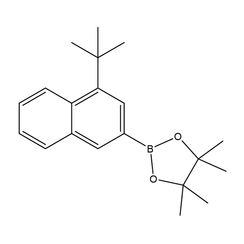 2-(4-(tert-butyl) naphthalen-2-yl)-4,4,5,5-tetramethyl-1,3,2-dioxaborolane