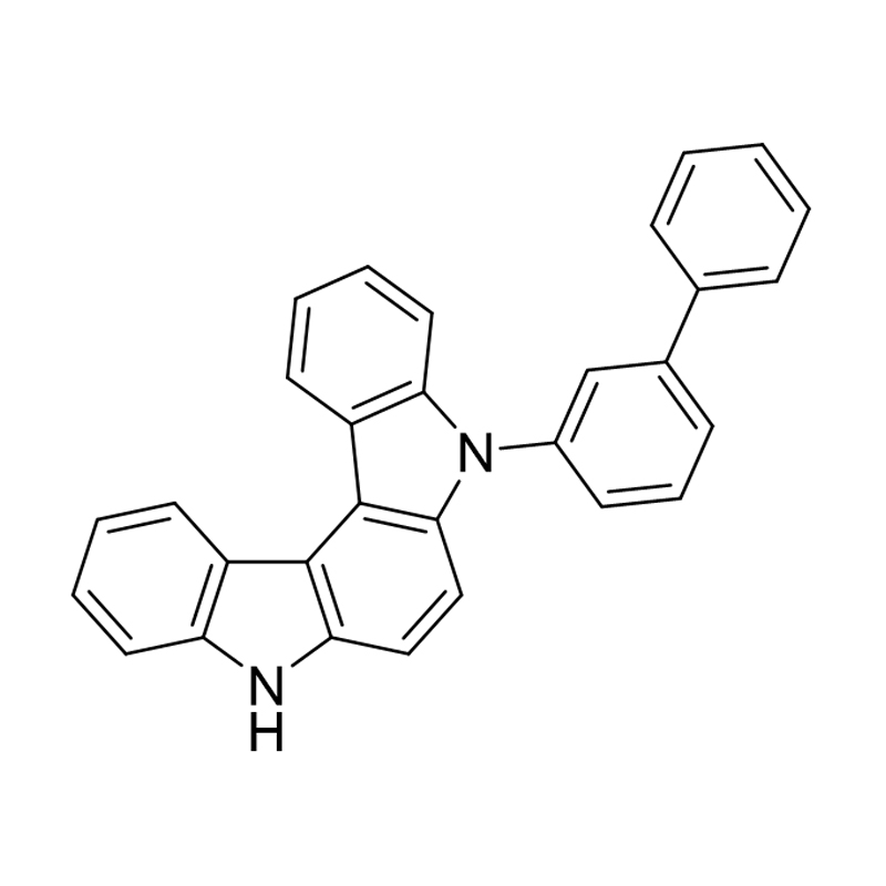 5-([1,1'-বাইফেনাইল]-3-yl)-5,8-ডাইহাইড্রোইন্ডোলো[2,3-c]কার্বাজোল