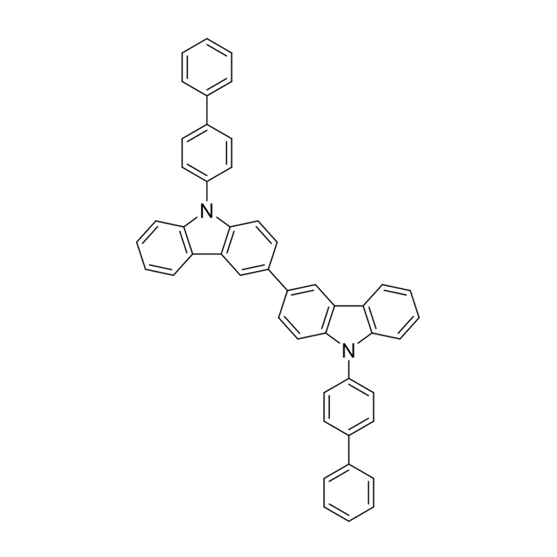 9,9'-বিস([1,1'-বাইফেনাইল]-4-yl)-3,3'-bi-9H-কারবাজোল