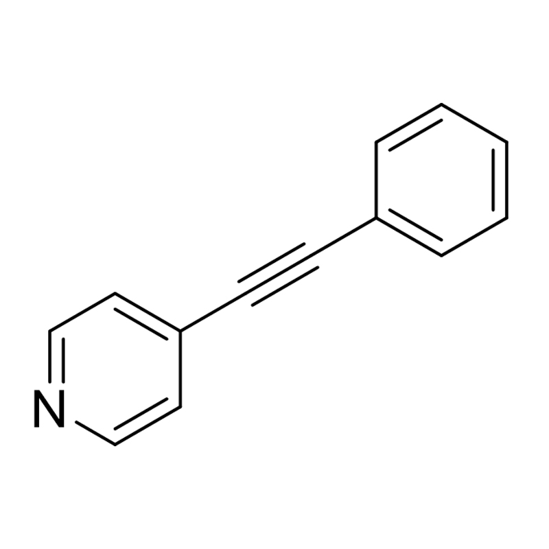 4- (2-ফেনাইলথিনাইল) পাইরিডিন