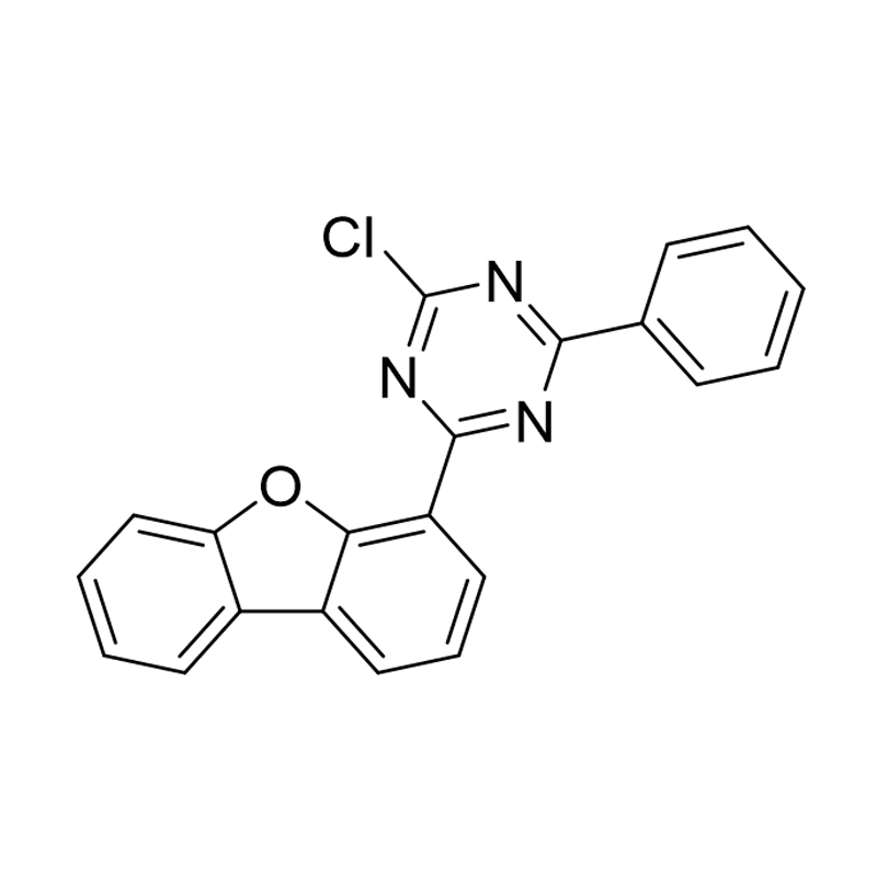 2-ক্লোরো-4-ডিবেনজোফুরান-4-yl-6-ফিনাইল-[1,3,5]ট্রায়াজিন